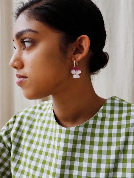 - Mini Violet Hoops 5 - Mini Violet Hoops - Image 3