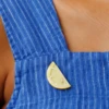 Lemon Slice Pin -Wolf & Moon 0f4b2f6f 651e 4a22 9960 17339b1e9a72