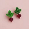Beetroot Studs -Wolf & Moon 3f1d8a4a 0502 4845 975b 2834f9f7e46b