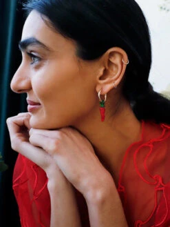 Chilli Pepper Studs -Wolf & Moon 418c5ae7 a654 4205 bf3a 7270636dc09d