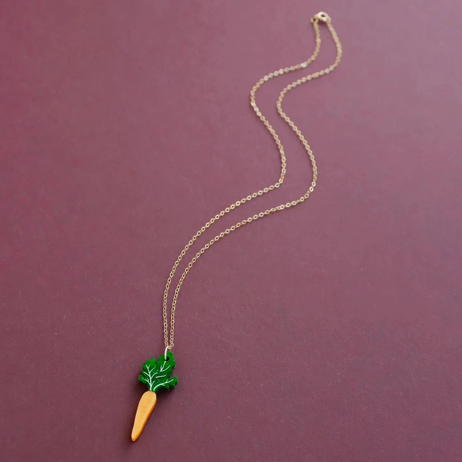 Carrot Necklace 5 Carrot Necklace - Image 3