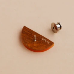 Grapefruit Slice Pin -Wolf & Moon 6ebcb4fd c442 410e 92aa 464bf001cd23