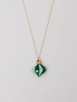 Limited Edition Bauble Necklace - Emerald -Wolf & Moon 88a8344d 4a76 4efb 84df 94e6e0b73d0f