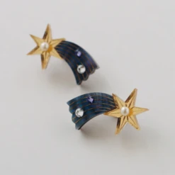 Shooting Star Stud Earrings