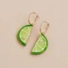 Lime Slice Hoops -Wolf & Moon 90a38b43 11bf 4be0 b061 2b5b5b1e2d6f