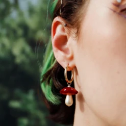 Mushroom Hoops 11 Mushroom Hoops -Wolf & Moon a9261cd3 9e21 4023 843c 293441f1e7b3