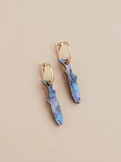 Wolf & Moon Anchovy Hoops