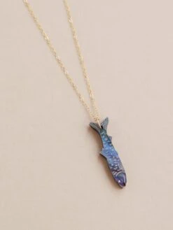 Wolf & Moon Anchovy Necklace
