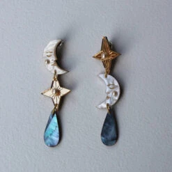 Celestial Earrings 19 Celestial Earrings -Wolf & Moon beb5f00f 6f87 47bb bfca 5d7312912536