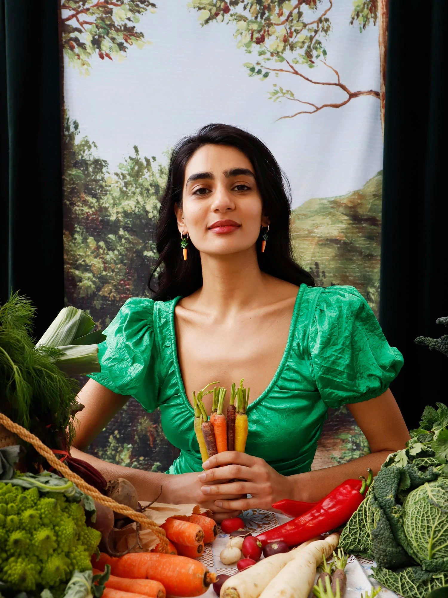 Wolf & Moon Carrot Hoops 9 Wolf & Moon Carrot Hoops - Image 7