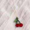 Wolf & Moon Cherry Necklace 1 Wolf & Moon Cherry Necklace -Wolf & Moon cherry necklace 2023 lifestyle 4