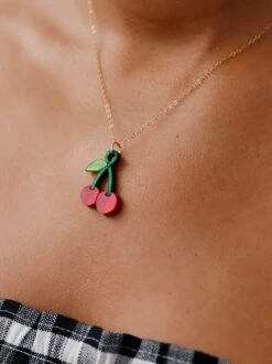 Wolf & Moon Cherry Necklace 13 Wolf & Moon Cherry Necklace -Wolf & Moon cherry necklace 2023 model 2