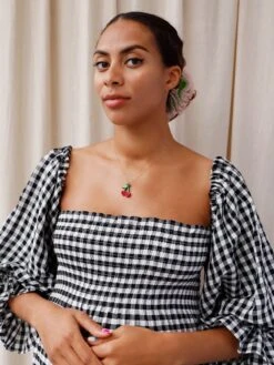 Wolf & Moon Cherry Necklace 14 Wolf & Moon Cherry Necklace -Wolf & Moon cherry necklace 2023 model 3