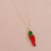 Wolf & Moon Chilli Pepper Necklace 2 Wolf & Moon Chilli Pepper Necklace -Wolf & Moon chilli pepper necklace lifestyle 3