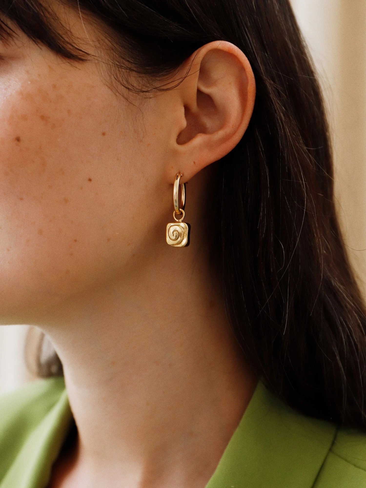 Wolf & Moon Cinnamon Bun Hoops 7 Wolf & Moon Cinnamon Bun Hoops - Image 5