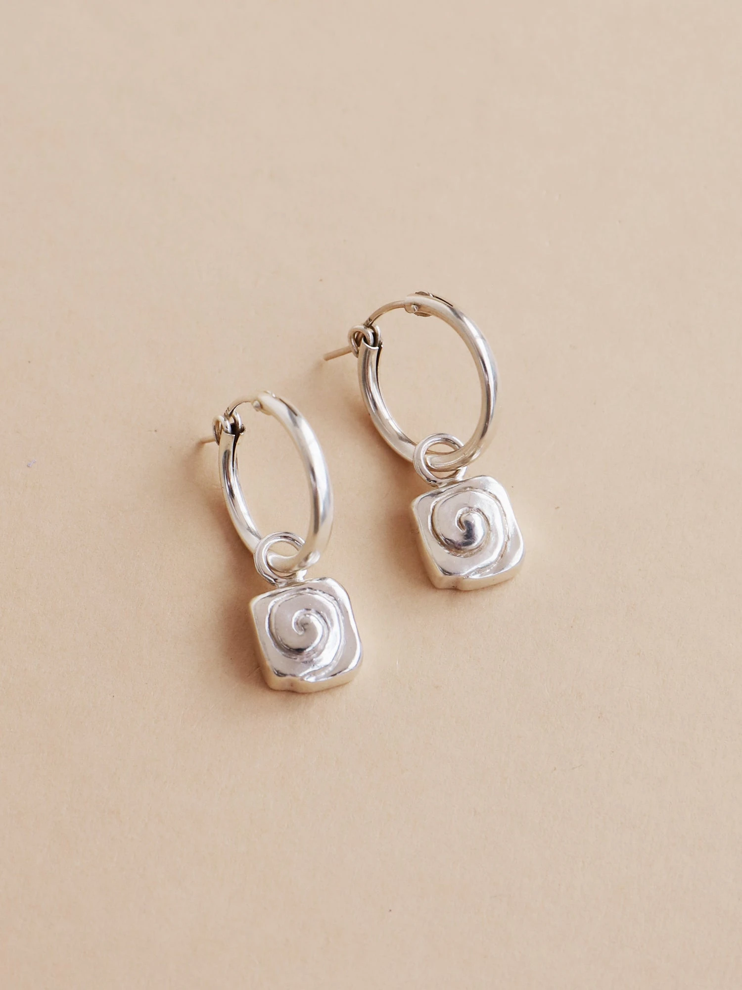 Wolf & Moon Cinnamon Bun Hoops 6 Wolf & Moon Cinnamon Bun Hoops - Image 4