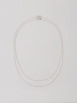 Wolf & Moon Fine Curb Chain 15 Wolf & Moon Fine Curb Chain -Wolf & Moon curb chain full view both