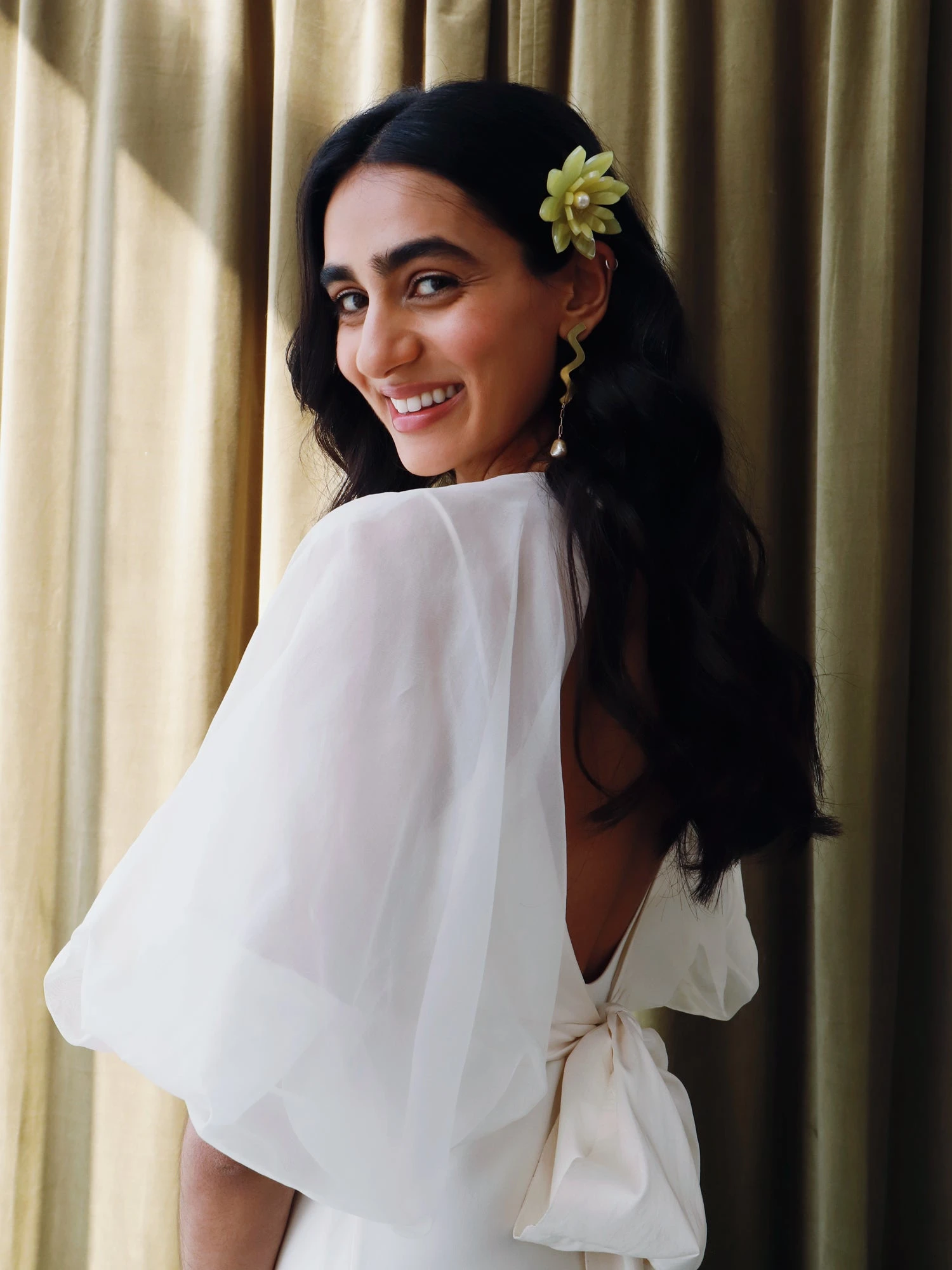 Wolf & Moon Dahlia Hair Comb 6 Wolf & Moon Dahlia Hair Comb - Image 4