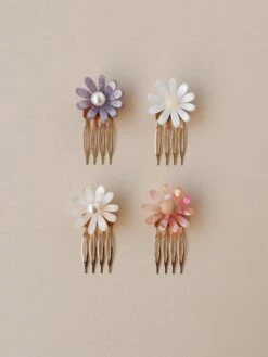 Wolf & Moon Daisy Hair Comb