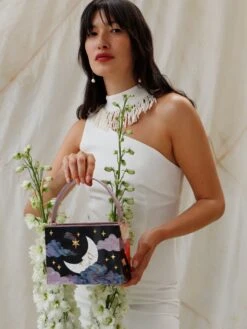 Wolf & Moon Day To Night Bag -Wolf & Moon daytonight bag model 1