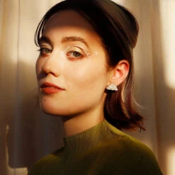 Cloud Stud Earrings -Wolf & Moon de1e7b1b 0e2b 47c6 a488 2502c2fe1aa4