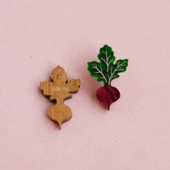 Beetroot Studs -Wolf & Moon e7b74349 cadb 4842 8cf4 adc1758fb814