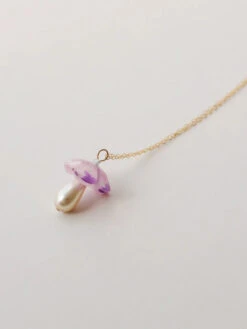 Shroom Necklace In Lavender Speckle 9 Shroom Necklace In Lavender Speckle -Wolf & Moon ea8364e8 faf7 431f 9663 2c653521e422