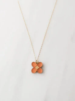 Bella Necklace In Terracotta -Wolf & Moon fbe65682 9419 4cb2 8d1f 4322e52fca95