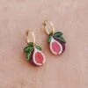 Wolf & Moon Fig Hoops 1 Wolf & Moon Fig Hoops -Wolf & Moon fig hoops lifestyle 4