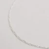 Wolf & Moon Sterling Silver Figaro Chain -Wolf & Moon figaro chain silver 2