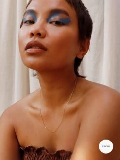 Wolf & Moon Gold-Filled Flat Cable Chain 14 Wolf & Moon Gold-Filled Flat Cable Chain -Wolf & Moon flatcable goldfilled 45cm model 1 label