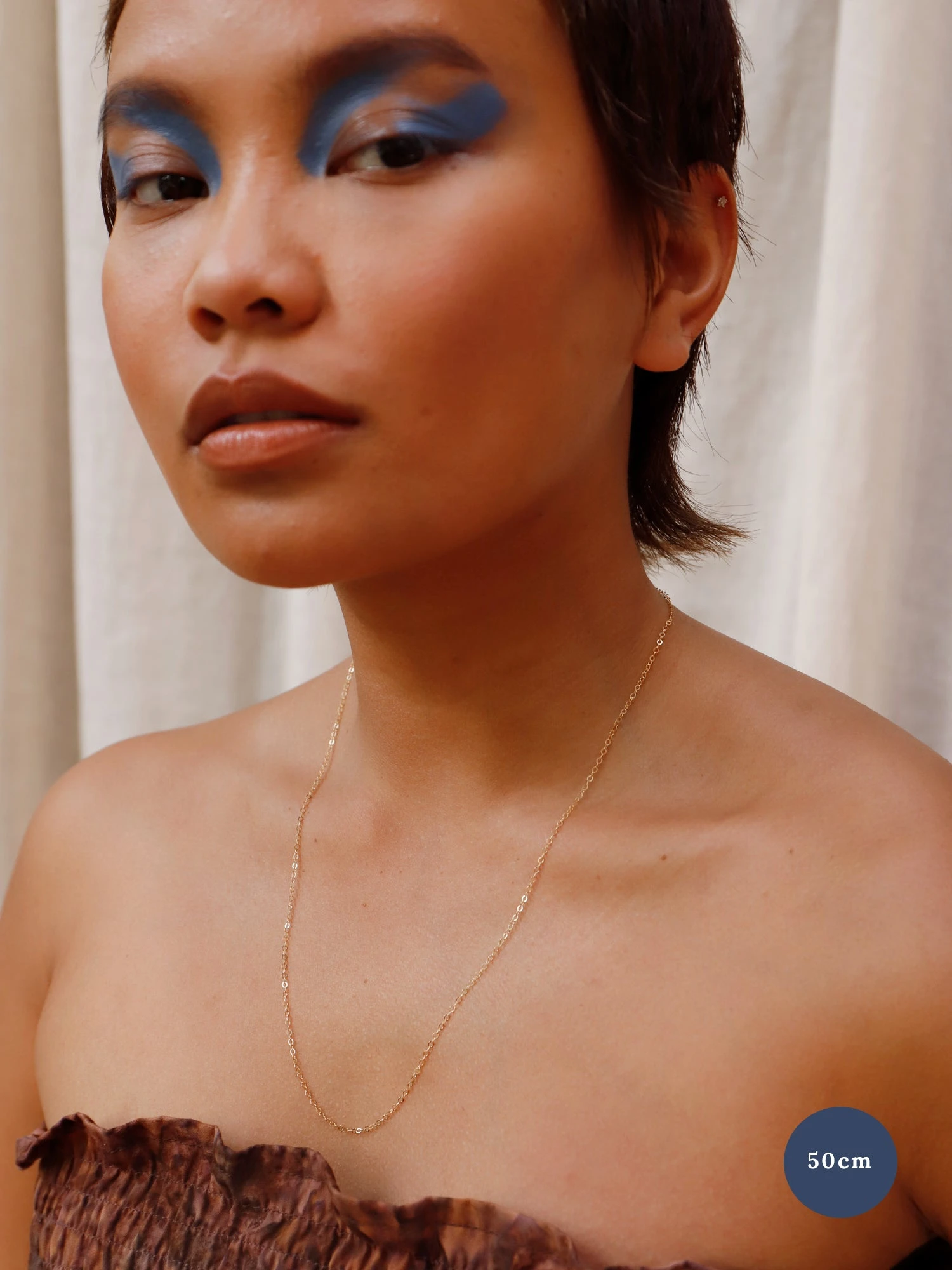 Wolf & Moon Gold-Filled Flat Cable Chain 8 Wolf & Moon Gold-Filled Flat Cable Chain - Image 6