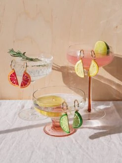 Wolf & Moon Lemon Slice Hoops -Wolf & Moon groupmixed23x4