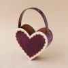 Wolf & Moon Heart Bag In Cherry/Cream -Wolf & Moon heart bag cherrycream lifestyle 4