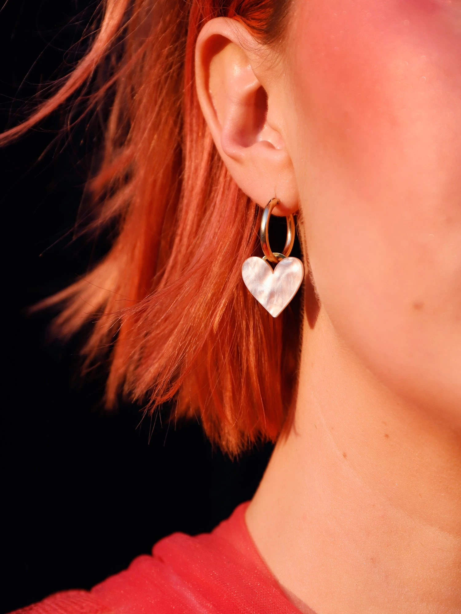 Wolf & Moon Jessie Hoops In Cream 11 Wolf & Moon Jessie Hoops In Cream - Image 9