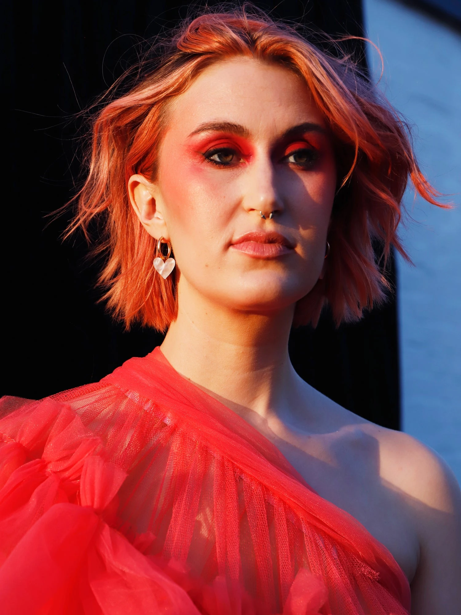 Wolf & Moon Jessie Hoops In Cream 8 Wolf & Moon Jessie Hoops In Cream - Image 6