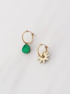 Wolf & Moon Kara Charm Hoops -Wolf & Moon kara charm hoops side 3 a5a78493 749d 4e28 a7bc 5310dfe10927