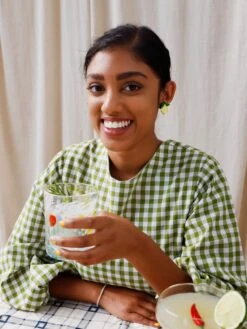 Wolf & Moon Mini Lemon II Studs -Wolf & Moon lemon studs model 1