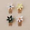 Wolf & Moon Lily Hair Comb -Wolf & Moon lily combs all lifestyle 2