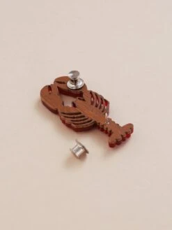 Wolf & Moon Lobster Brooch -Wolf & Moon lobster brooch lifestyle 3 cca5e48d 874d 4379 bddb b553995b444b