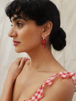 Wolf & Moon Lobster Hoops -Wolf & Moon lobster hoops model 1 6c582cd2 87ee 4770 a82c 187f7d55c8c0