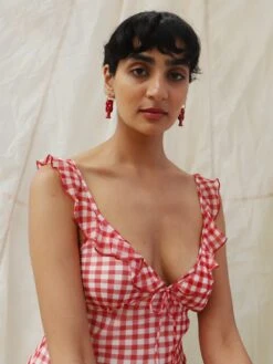 Wolf & Moon Lobster Hoops -Wolf & Moon lobster hoops model 3