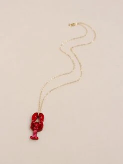 Wolf & Moon Lobster Necklace -Wolf & Moon lobster necklace lifestyle 1 5dd055f7 ce62 4950 b8f4 9d094476bebb