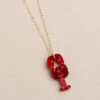 Wolf & Moon Lobster Necklace -Wolf & Moon lobster necklace lifestyle 3 6855d642 2993 4912 acc4 44d95c7aa9db