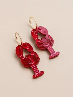 Wolf & Moon Statement Lobster Hoops 12 Wolf & Moon Statement Lobster Hoops -Wolf & Moon lobster statement hoops lifestyle 2 838392c4 71e6 47b6 bfbd ad9bbb845668