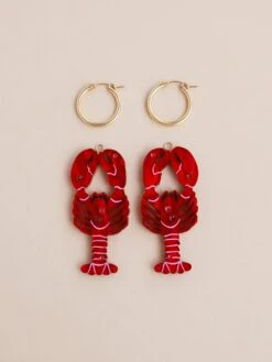 Wolf & Moon Statement Lobster Hoops 13 Wolf & Moon Statement Lobster Hoops -Wolf & Moon lobster statement hoops lifestyle 4 ee5888e5 1ab6 4cc0 85a2 31954e2a93bb