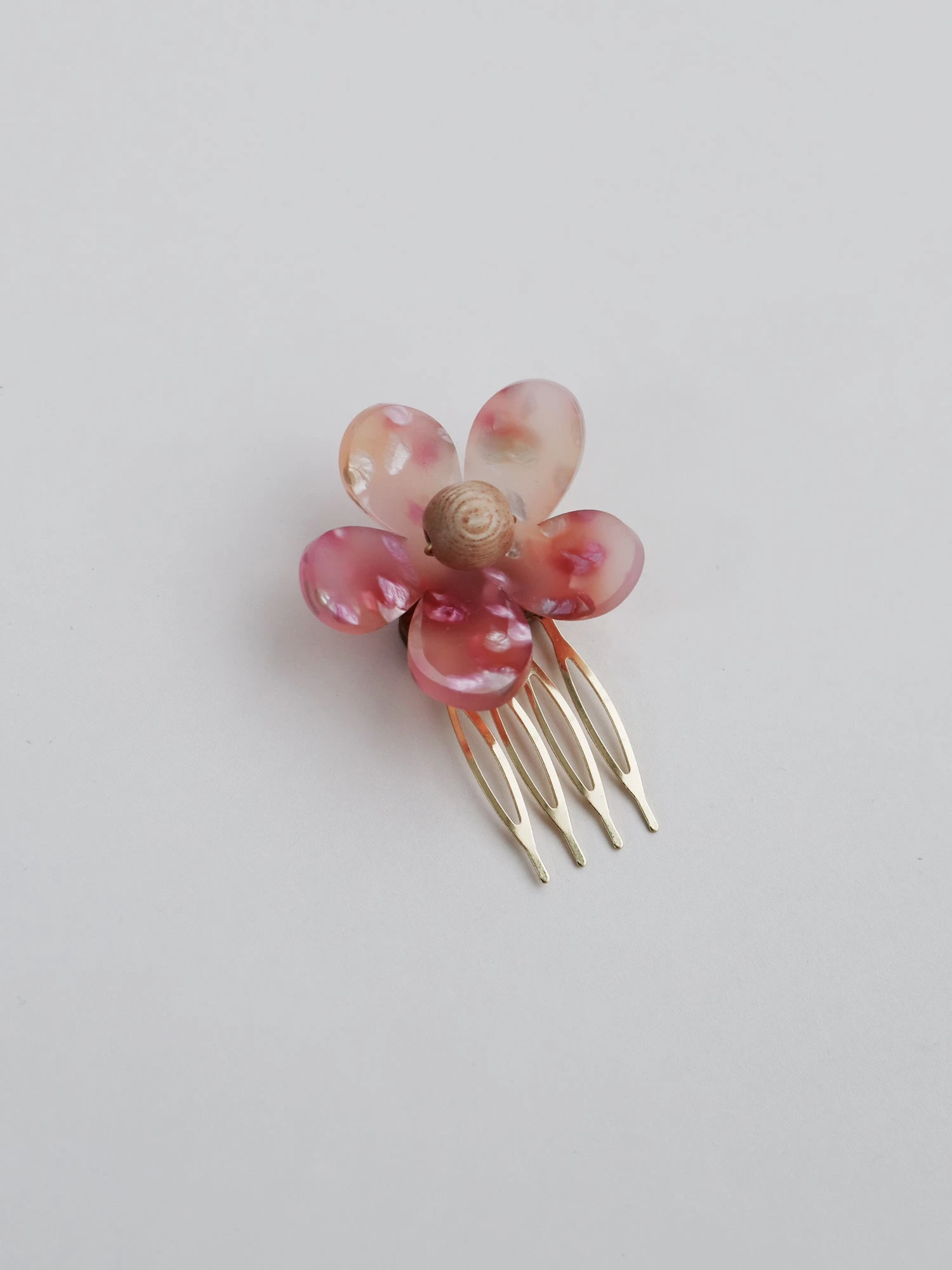 Wolf & Moon Blossom Hair Comb 11 Wolf & Moon Blossom Hair Comb - Image 9