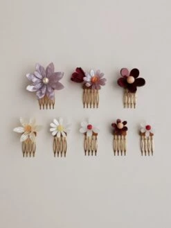 Wolf & Moon Meadow Comb Set In Lilac/Cherry 15 Wolf & Moon Meadow Comb Set In Lilac/Cherry -Wolf & Moon meadow set lilac cherry lifestyle 2