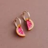 Wolf & Moon Mini Grapefruit Slice Hoops 1 Wolf & Moon Mini Grapefruit Slice Hoops -Wolf & Moon mini grapefruit slice hoops lifestyle 4
