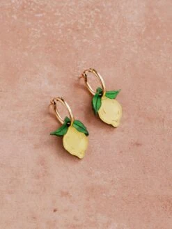 Wolf & Moon Mini Lemon II Hoops